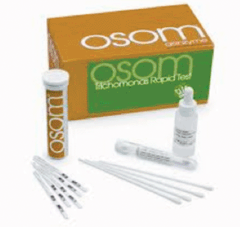 Image: The OSOM Trichomonas Rapid Test (Photo courtesy of Sekisui Diagnostics). 